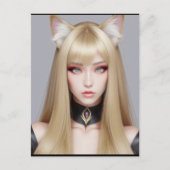 KAT WAIFU 03 BRIEFKAART (Voorkant)