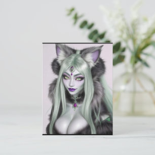 KAT WAIFU 07 BRIEFKAART