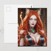 KAT WAIFU 09 BRIEFKAART (Voorkant / Achterkant)