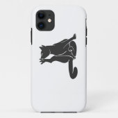 Kat was zijn poten - Kies achtergrondkleur Case-Mate iPhone Case (Achterkant)