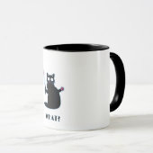 kat wat schimmel mok (Voorkant rechts)