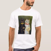 Kat Wedding, huwelijk, bride, Louis Wain T-shirt (Voorkant)