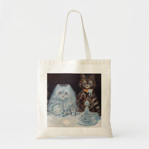 Kat Wedding, huwelijk, bride, Louis Wain Tote Bag