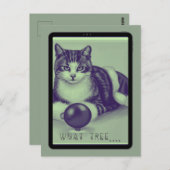 Kat: "Welke boom?" Briefkaart (Voorkant / Achterkant)