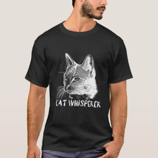 Kat Whisperer Kat Persoon Kat Liefhebber Gift T-shirt