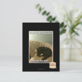 Kat Wishes Briefkaart (Staand voorkant)