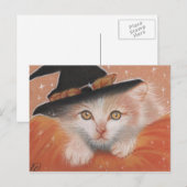 Kat Witch Briefkaart (Voorkant / Achterkant)