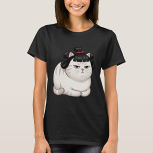 Kat Workout Mollige Fitness Grappig Lui Schattig C T-shirt