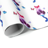 Kat-wrapppapier Cadeaupapier (Rol Hoek)