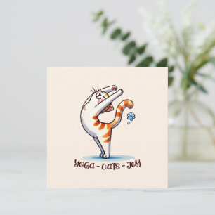 Kat Yoga Pose - Yoga - Katten - Vreugde