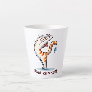 Kat Yoga Pose - Yoga - Katten - Vreugde Latte Mok