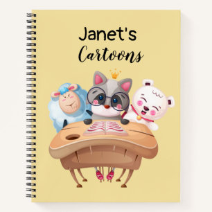 Kat-zakboek op maat notitieboek