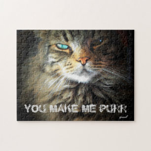 Kat zegt dat je me Spint Legpuzzel