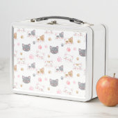 Kat ziet een glimlachend kattenpatroon (In situ)