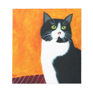 Kat zonder klontjes notitieblok