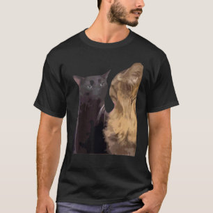 Kat Zoning Out meme Populaire Internet Meme KAT DA T-shirt