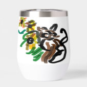 Kat zonnebloemen (Achterkant)