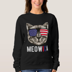 Kat Zonnebrillen 4 juli Meowica Merica Usa Amer Trui