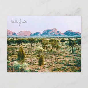 Kata Tjuta De reis van Olgas Central Australia Briefkaart