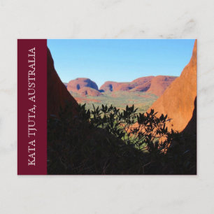 Kata Tjuta uitzicht Briefkaart