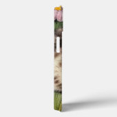 katafbeelding met rode bloemen Case-Mate iPhone case (Achterkant / Rechts)