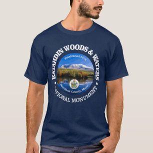 Katahdin Bossen en wateren (NM) T-shirt
