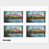 Katahdin-Briefkaart Rechthoekige Sticker (Vel)