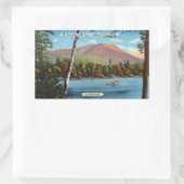 Katahdin-Briefkaart Rechthoekige Sticker (Tas)