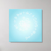 Katakamuna Power verzen 8e Canvas Afdruk (Voorkant)