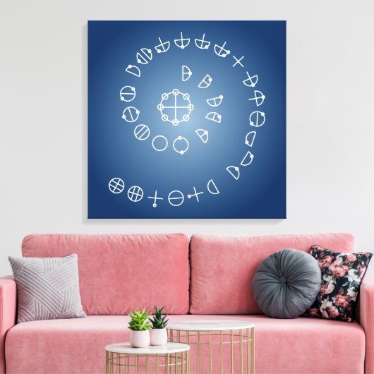 Katakamuna Power vs 5e Canvas Afdruk (Insitu (Woonkamer))