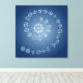 Katakamuna Power vs 5e Canvas Afdruk (Insitu (Houten vloer))