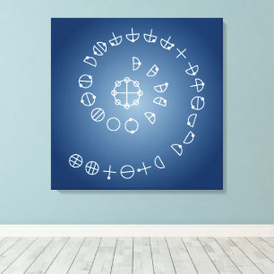 Katakamuna Power vs 5e Canvas Afdruk