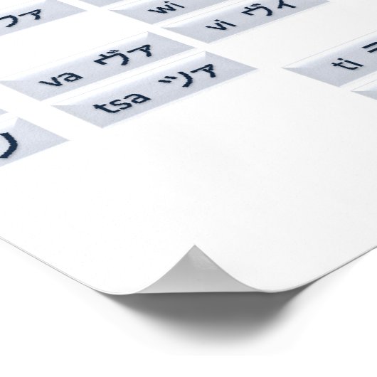 Katakana Japanese Alphabet Poster (Flag) (Coin)