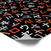 Katakana Poster (Hoek)