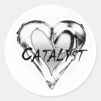 Katalysator Ronde Sticker