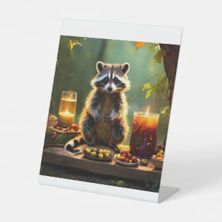 katalyseren reclamebord met voetstuk