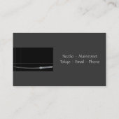 Katana BC Visitekaartje (Achterkant)