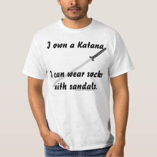 Katana versus Mode. T-shirt