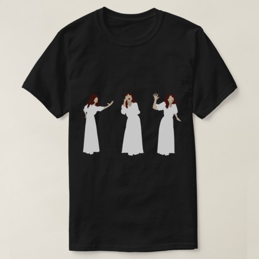 Kate bush singer retro t-shirt (Design voorkant)