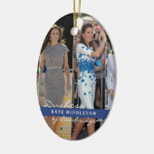 Kate Middleton Prince George Keramisch Ornament (Links)