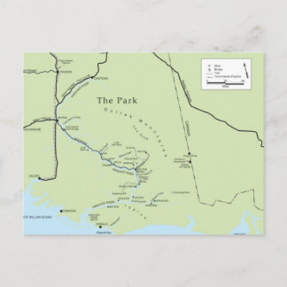 Kate Shugak's Park briefkaart