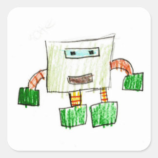 Kate: Vierkante Sticker