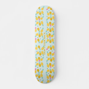 Kateboard van ananas 'Kijk niet terug' Skateboard
