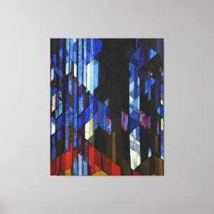 Katedrála (De kathedraal) van František Kupka 19 Canvas Afdruk