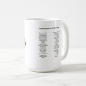 Katekeepers van Querious - Mok (Voorkant rechts)