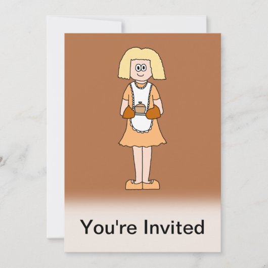 Kateraar met hot Soup. Kaart (Voorkant)