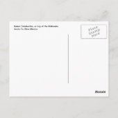 Kateri Tekakwitha Lily van het Mohawks-standbeeld Briefkaart (Achterkant)