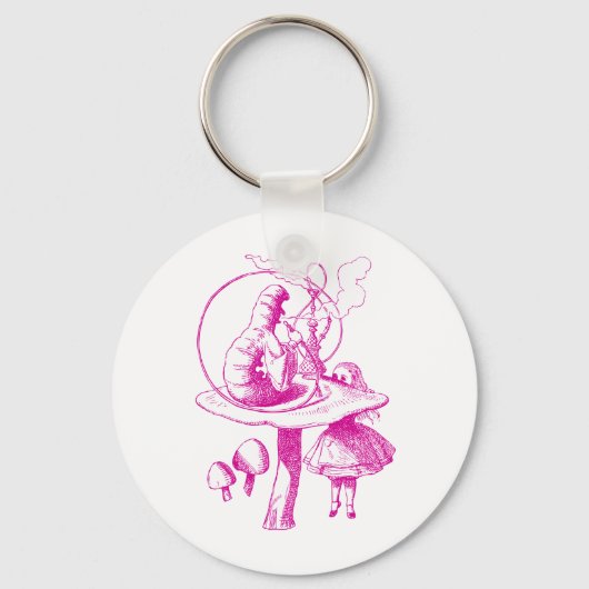 Katerpijlerroze Sleutelhanger (Voorkant)