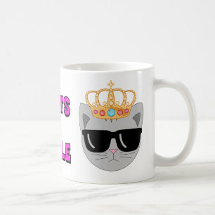 KATERS HEERSEN Kroon Zonnebril Kat - Kat Liefhebbe Koffiemok