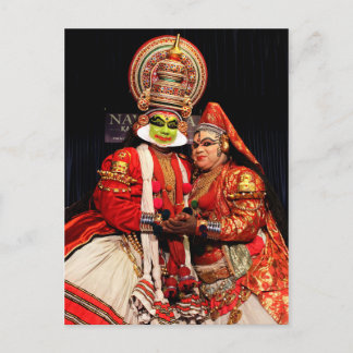 kathakali Kunstenaars Briefkaart